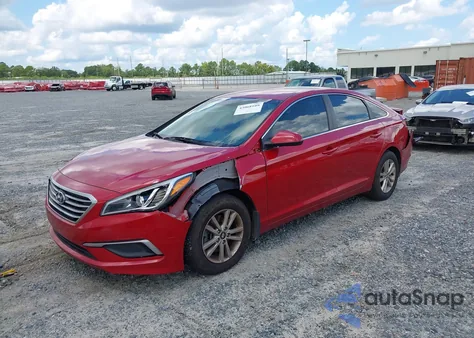 2017 Hyundai Sonata Se из США, поврежденный, VIN 5NPE24AF8HH509262